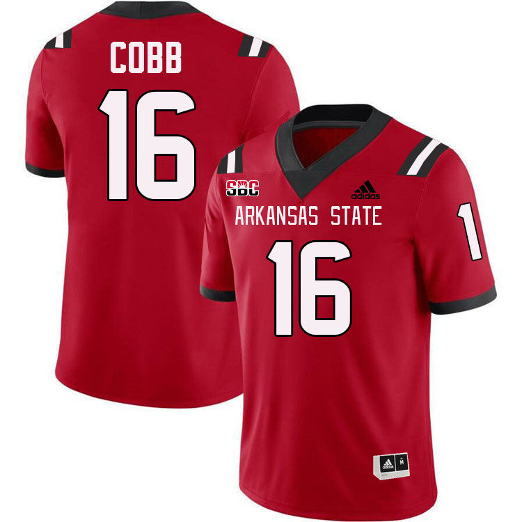 Chauncy Cobb Arkansas State Jersey,Arkansas State Red Wolves Football Uniforms,Jersey-Red Chauncy Cobb Arkansas State Jersey,Arkansas State Red Wolves Football Uniforms,Jersey-Red